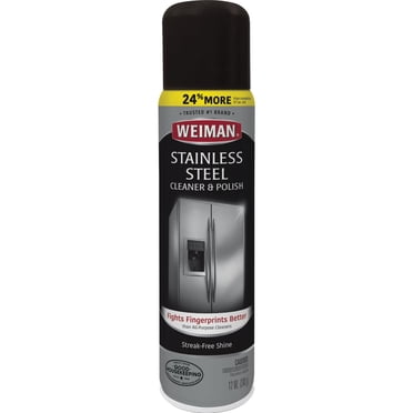 Weiman Stainless Steel Cleaner & Polish - Streak-Free Spray - 12 fl. oz.