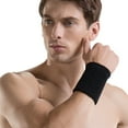 thumbnail image 7 of OUNONA 6-Pack Sports Wrist Sweatbands for Football Basketball Running - Comfortable, Wristbands for Active Sports Use, 7 of 7