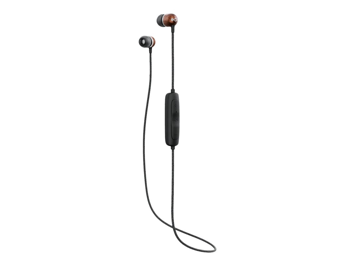 The House of Marley Smile Jamaica Wireless 2.0 - Earphones with mic - in-ear - Bluetooth - wireless - signature black