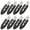 Black, variant on KALAKALA 8Pcs No Bend No Crease Hair Clips- Styling Duck Bill Clips Alligator Hair Barrettes for Styling Sectioning, Small Gifts for Women Girls Salon Hairstyle Hairdressing Bangs Waves Makeup