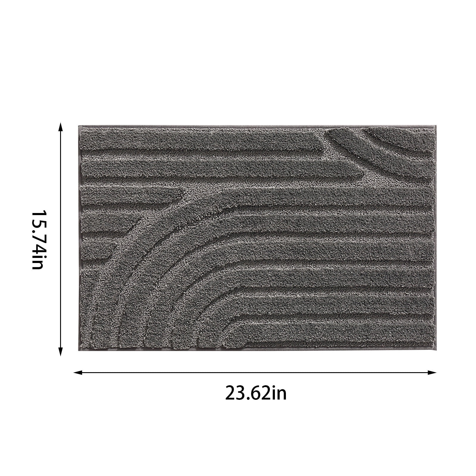Bathroom Rug Rug, Extra Soft And Absorbent Microfiber Bath Rugs, Non-Slip Plush Bath Carpet, Machine Wash Dry, Bath Rugs For Bathroom Floor,Tub ,wash Floor
