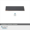 thumbnail image 3 of Amerock Edge Pulls 3 inch (76mm) Center-to-Center Oil-Rubbed Bronze Cabinet Edge Pull, 25 Pack, 3 of 4
