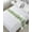 Sage Green White, variant on Bed Runner for Twin Size, Sage Green Eucalyptus Leaves Decorative Scarf Throws for Foot of Bed, Spring Summer Botanical Floral Luxury Bedding Protector Slipcover Bedrunners for Hotel, 71 x 20 Inch