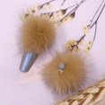 thumbnail image 1 of Bola de pelo desmontable con imán para uñas, joyería de invierno de visón, terciopelo, linda niña, corazón, hebilla magnética decorativa, 1 of 4