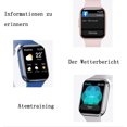 thumbnail image 3 of SmartWatch - Hombres Mujeres Pantalla HD de 1,69 pulgadas Reloj rastreador de ejercicios IP67 Reloj de ejercicios a prueba de agua con monitor de ritmo cardíaco Monitor de sueño SPO2 Podómetro, 3 of 6