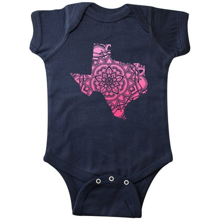 

Inktastic Texas Silhouette Mandala Gift Baby Boy or Baby Girl Bodysuit