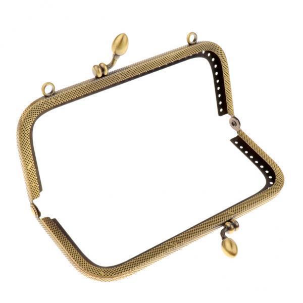 Haofa10uds 15CM 18cm 20cm Marco De Monedero De Metal Cierre De Bo