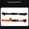 BUCKLOS, Bike Chain Lock, 37.4 in Zinc Alloy, Heavy Duty Anti Theft ...