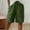 Green, variant on Sakmal Home Womens Shorts Cotton Linen Bermuda Blue Solid 9 Inch Inseam Mid Rise Shorts with Pockets