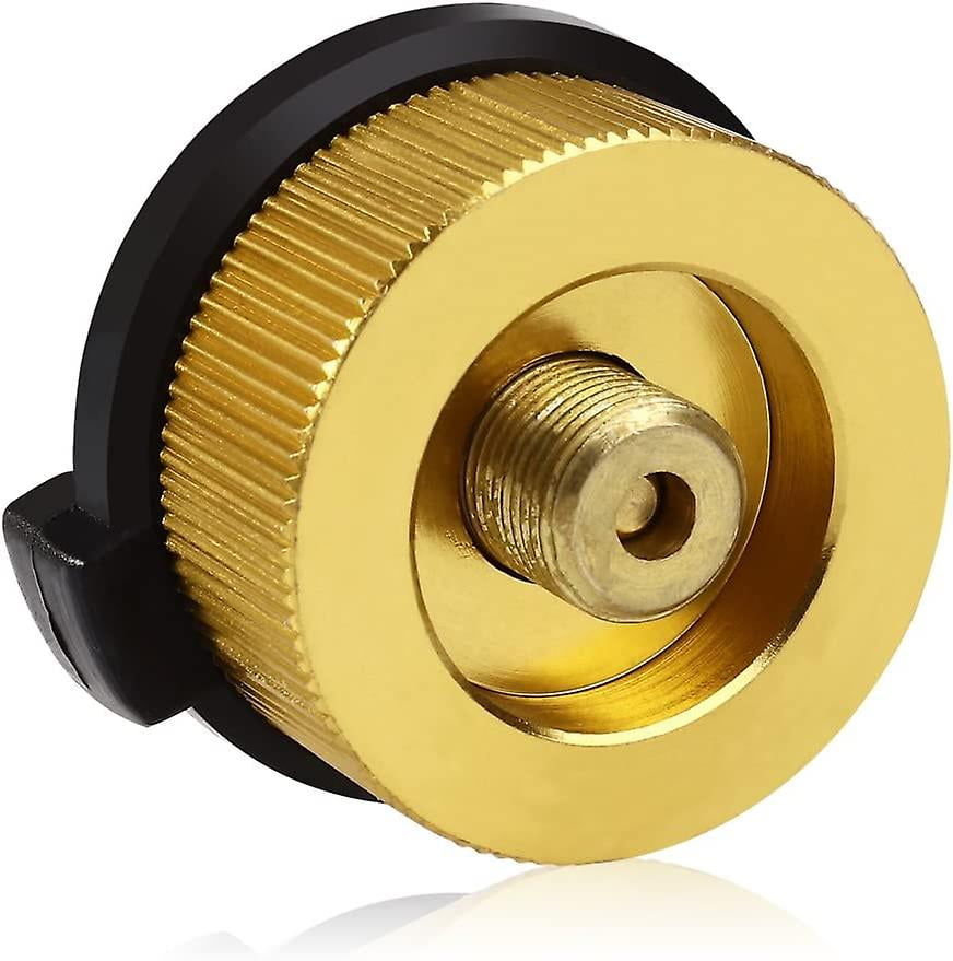 Camping Stove Gas Cylinder Connector Transfer Adapter Gas Nozzles Gas Cylinder Adapter