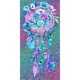 thumbnail image 1 of Wdftyju 5D bricolaje diamante pintura flor atrapasueños kits completo redondo taladro rhinestone arte Wdftyju 5ht6dv7uj9dn4rn4, 1 of 9