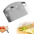 thumbnail image 3 of Kitchen Finger Protector Safe Stainless Steel Guard Slice-Knife Hand Cut Tool B3A3, 3 of 8