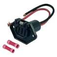 thumbnail image 3 of Trolling Motor Plug Socket Set - 60 Amp 12-24 Volt 8 Gauge 2 Wire Marine Connector - Heavy Duty Boat Wiring Harness with Butt Connectors, 3 of 5