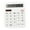 White, variant on EcoNest 837s12 Solar Calculator Desktop Large Screen Power Computer Financial Accounting Calculator