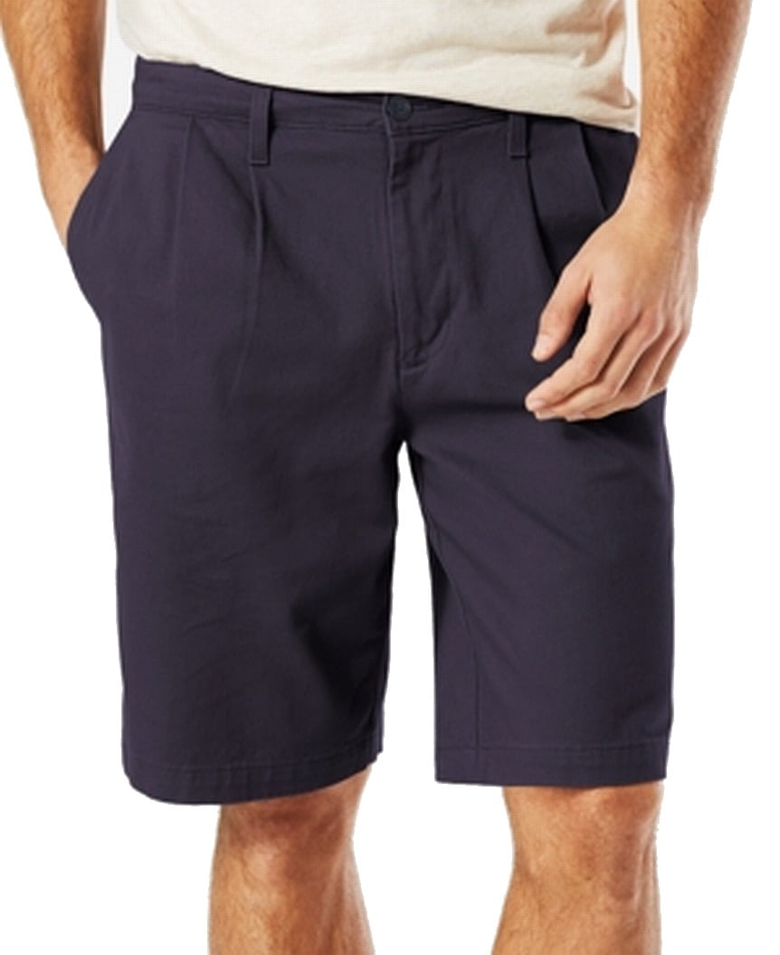 Medieval Blue Dockers Men's D3 Perfect Short Classic Fit Flat Front Shorts 