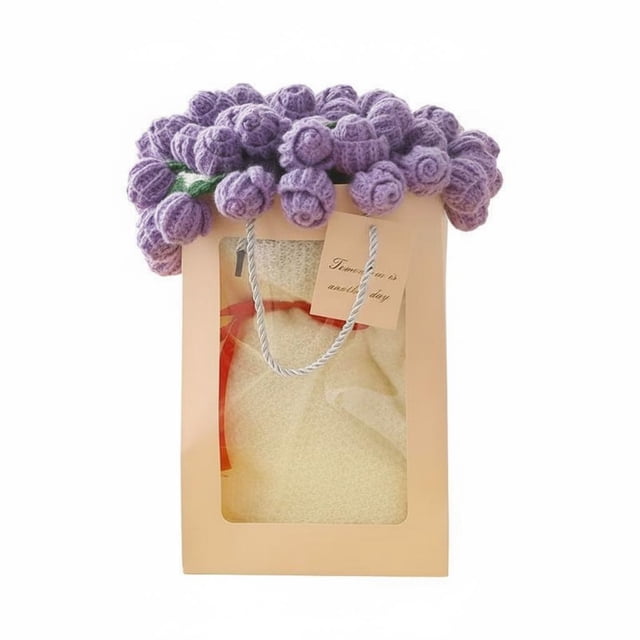 predolo Manta Ramo de Flores Regalo Romántico Manta de Punto con Rosas 3D Multifuncional Colcha Floral Tejida para Novia, Mujeres, Dormitorio, Sofá