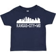 thumbnail image 3 of Inktastic Kansas City Missouri Skyline MO Cities Boys or Girls Toddler T-Shirt, 3 of 5