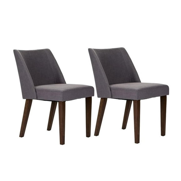 Liberty Furniture Space Savers Nido Chairs Set of 2, Grey (Set of 2)