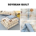 thumbnail image 5 of Double Layer Yarn Cooling Quilt Breathable Moisture Wicking Machine Washable Lightweight All Season Comfort, 5 of 6