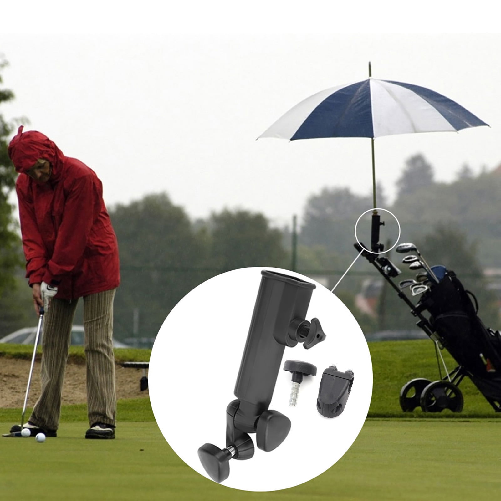 Umbrella Cart, Excellent Workmanship Umbrella Holder Strong And Sturdy  For Amateur For Player