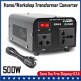 thumbnail image 2 of Voltage Converter Volt Transformer Step Up/Down Convert 110V-120V To 220V-240V 2 of 9