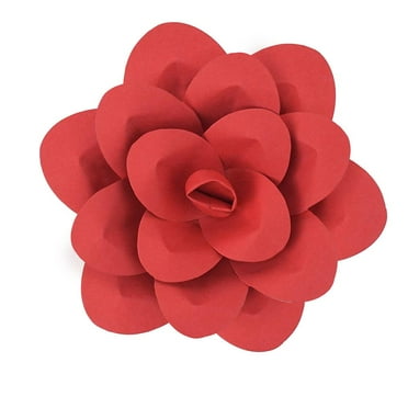 Efavormart 6 Multi Size Pack | Carnation Fushia/Pink 3D Wall Flowers ...