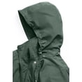 thumbnail image 5 of Woman Within Plus Size Taslon Anorak Jacket With Removable Fleece Lining, 5 of 6