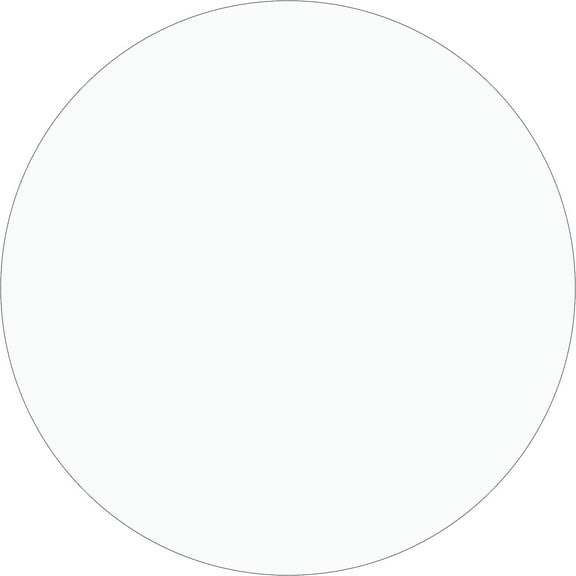 Tape Logic Removable Labels 2" Circle Clear 500 /Roll DL1390CL