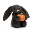 thumbnail image 2 of Jellycat Lapin Citrouille en Peluche Jouet en Peluche Lapin Noir d'Halloween, 2 of 5