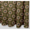 thumbnail image 5 of S4Sassy Green Multicolor Mandala Printed Bathroom Curtain Waterproof Shower Drapes-60 x 70 Inch, 5 of 6