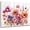 Purple Pink, variant on Purple Floral Wall Art for Living Room,Lavender and Butterfly in Vase on Farmhouse Wood Canvas Wall Art Country Flower Plant Framed Wall Art for Bedroom Bathroom Home Wall Decor,12L X 16W inches