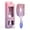 LADY AMETHYST, variant on Candy Brush Detangling Hair Brush for Wet or Dry Hair, Vented Design and Ultra Soft-Nylon Detangler Hair Brush for All Hair Types, Colorful Wet Hair Brush for Women and Girl, Idea Gift