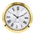 thumbnail image 1 of Ajuste del reloj Insertar Mini reloj Insertar Reloj en miniatura Esfera blanca de metal Fácil instalación Movimiento duradero de 55 mm Dorado Macarena Inserto de mini reloj, 1 of 8