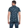 thumbnail image 3 of Camisa Ultra Slim Manga Corta Lee Hombre 342 azul XXG, 3 of 5