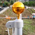 thumbnail image 2 of Gold Aluminum Flagpole Finial Ornament Weatherproof, 2 of 5