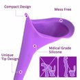 thumbnail image 4 of Orange, Urine Funnel for Women, Portable Vertical Urine Funnel for Women, Convenient, Compact, Reusable, Great for Outdoors, Outings, Walking, Camping, Traveling, 4 of 4