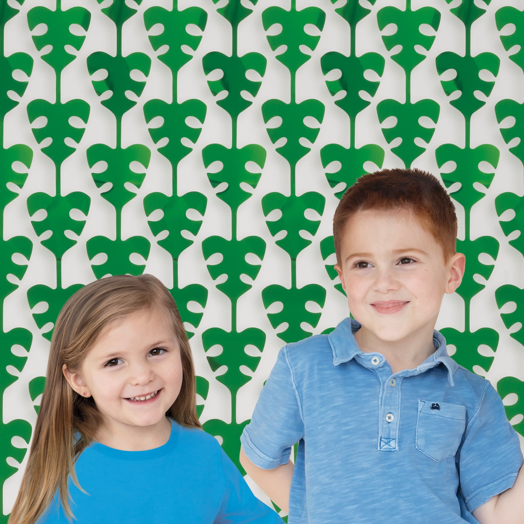 Green Leaves Die Cut Photo Booth Backdrop, by Way To Celebrate