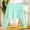 Mint Green, variant on Womens Crop Sweatshirt Daisy Print Graphic Crew Neck Lantern Long Sleeve Pullover Tops Black