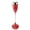 Red, variant on Yajisi Black Outdoor Standing Ashtray with Lid, Detachable Metal Wine Bottle Shape Floor Ash Tray, Adjustable Height Self Cleaning for Home Patio