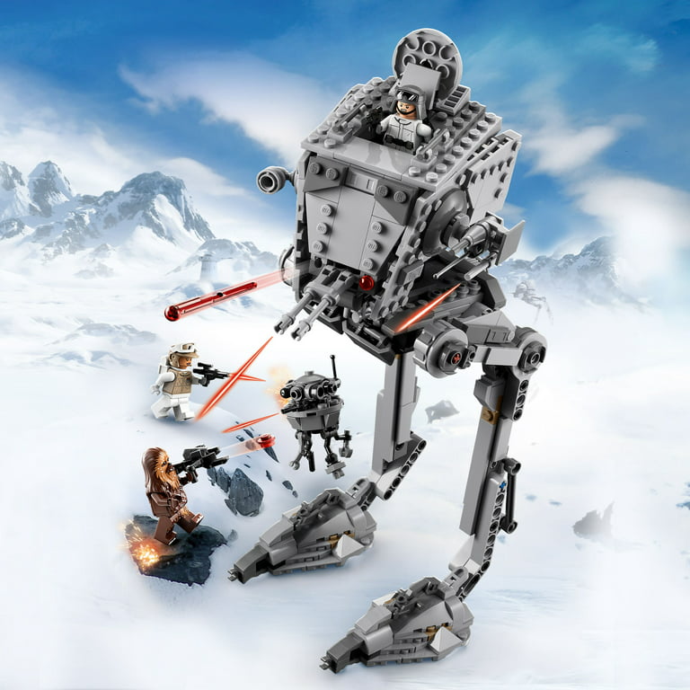 Præsident program salami LEGO Star Wars Hoth AT-ST Walker 75322 Building Toy for Kids with Chewbacca  Minifigure and Droid Figure, The Empire Strikes Back Model - Walmart.com