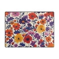 thumbnail image 5 of Yayeee Area Rugs for Living Room 6.7'x4.8' Indoor Non Slip Washable Bedroom Carpet, Colorful Flowers Pattern, 5 of 5