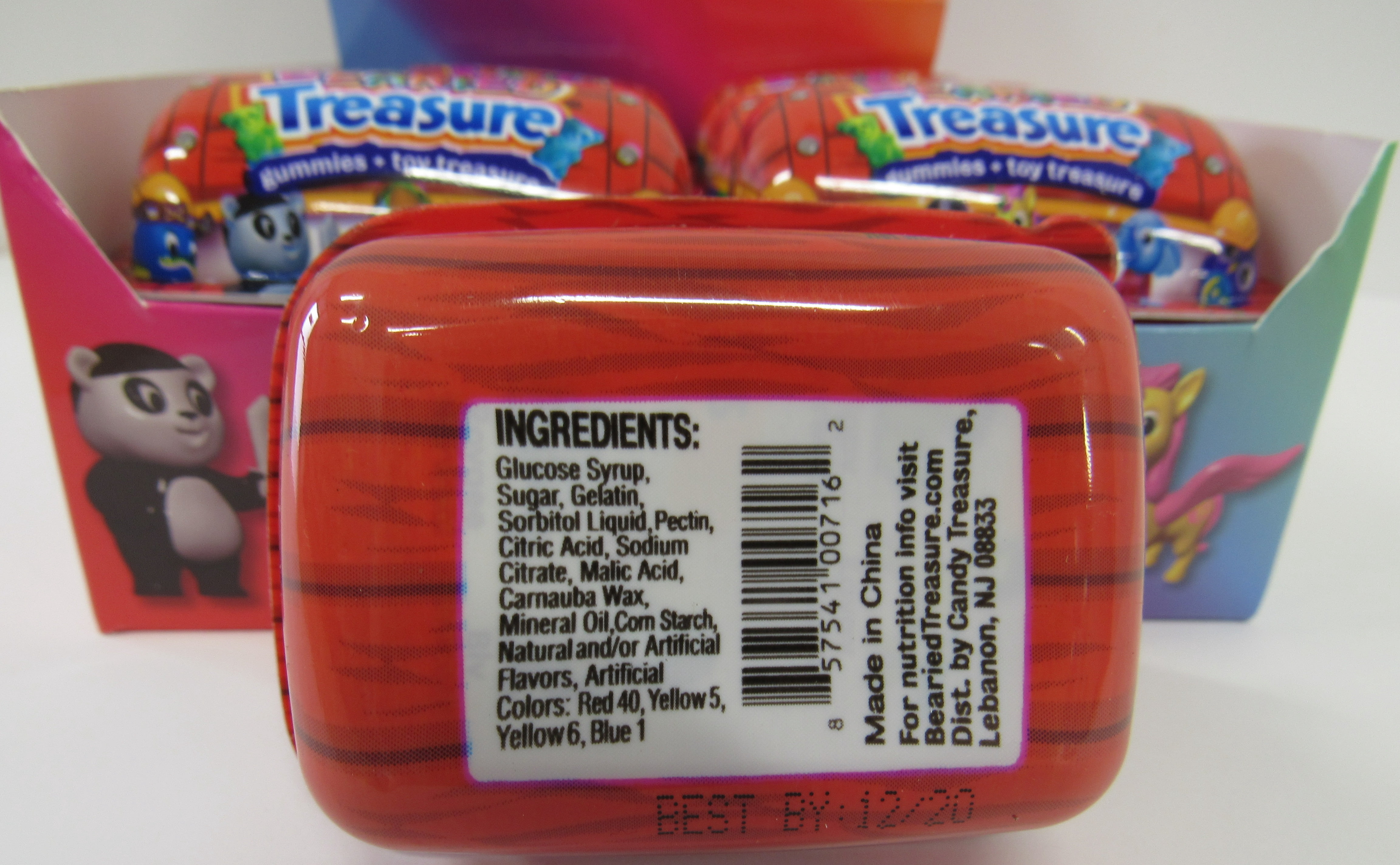 Bearied Treasure Gummies + Toy Treasure