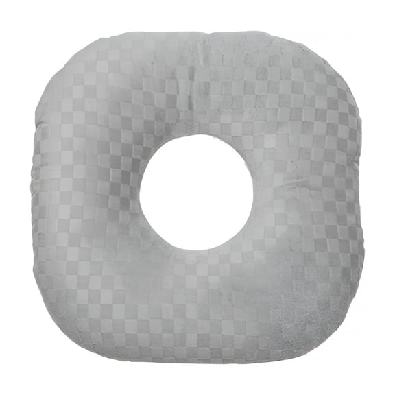 LAMIRO Ear Piercing Pillow for Side Sleepers with An Ear Hole for Cnh and Ear Pain Ear Inflammation Pressure Sores, Cotton O-Shaped Side Sleeping Pillow, Ear Guard Pillow