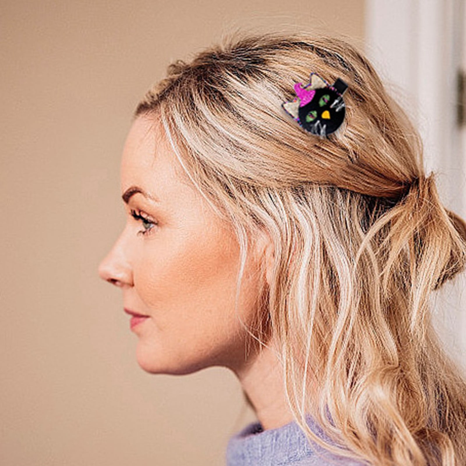 Hair Salon Clips Mini Clip Hair Extensions Storage Hair Clips for Girls with Words Soft And Baby Hair Care Products Set Hair Stylist Vintage Jewelry Lots Toddler Girl Hair Bows with Metal Clip