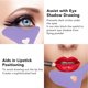 thumbnail image 5 of Eye Makeup Auxiliary Guard Tool, Reusable Silicone Eye Makeup Aid Tool with Cream Applicator for Women Eyeshadow Mascara Drawing Accessories(Purple), 5 of 5