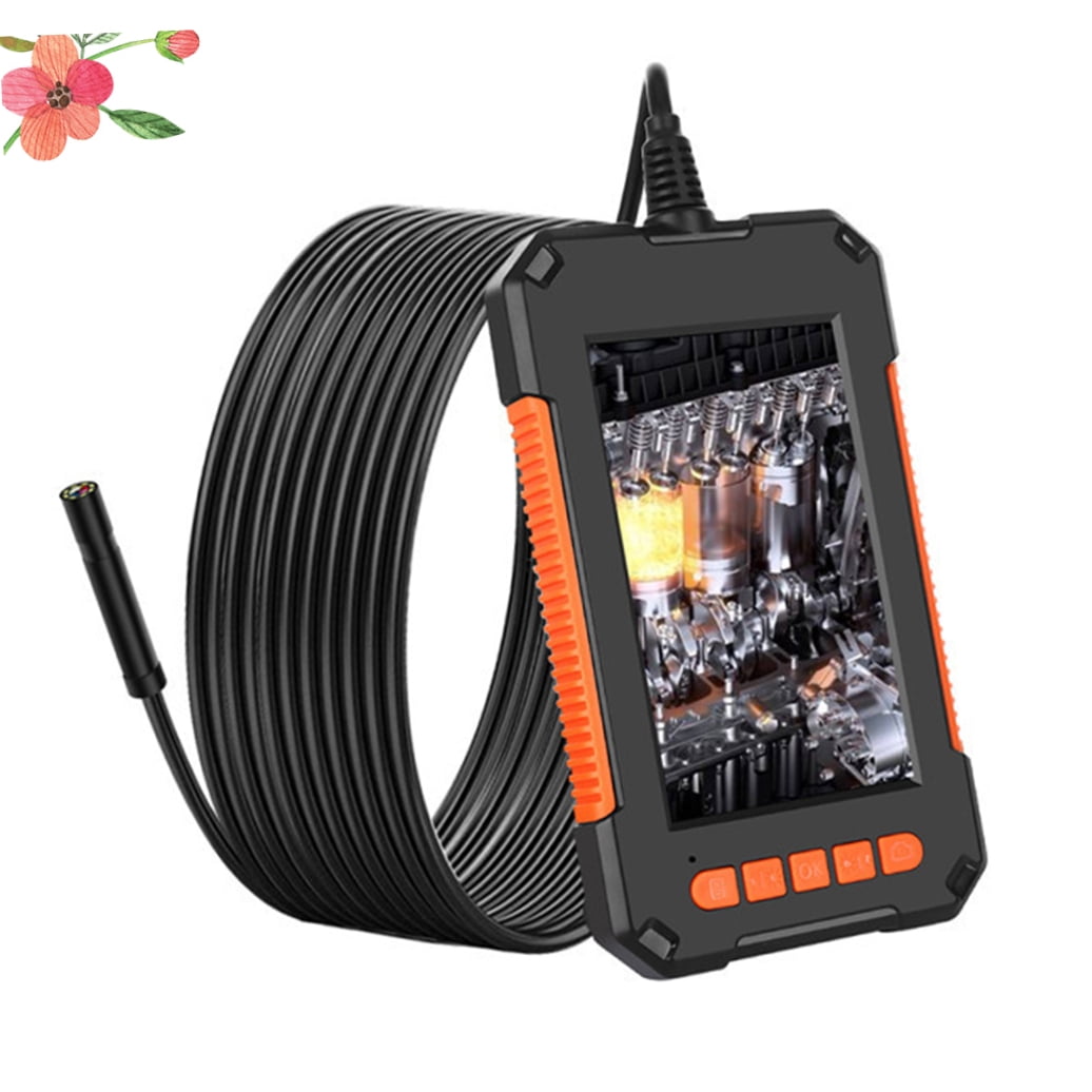 LULULION 1Pc Digital Borescope Inspection Camera with IP67 Waterproof and 1080P Display for Vehicle Use