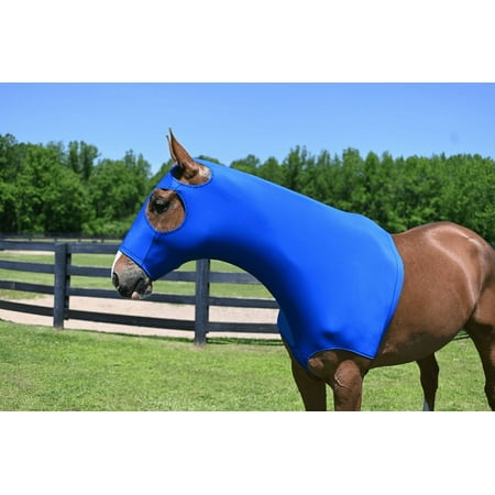 UPC: 0840875066646 | Gatsby Lycra Mane Stay Hood Royal Extra Large (1400-1600lbs)