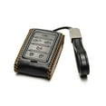 thumbnail image 2 of Vitodeco Genuine Leather Smart Key Fob Case Compatible with Jeep Wagoneer, Jeep Grand Wagoneer, Jeep Grand Cherokee 2022-2025 (6-Button, Black), 2 of 5