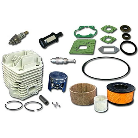 Stihl Spark Plugs (Stihl TS460 Concrete Saw Rebuild Kit Includes Cylinder Piston Gasket Set Spark Plug Filter Belt Decompression)
