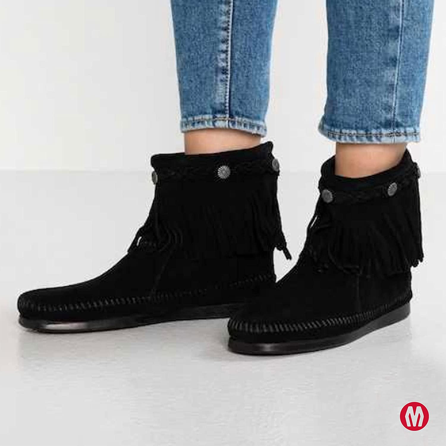 Minnetonka back zip boot discount